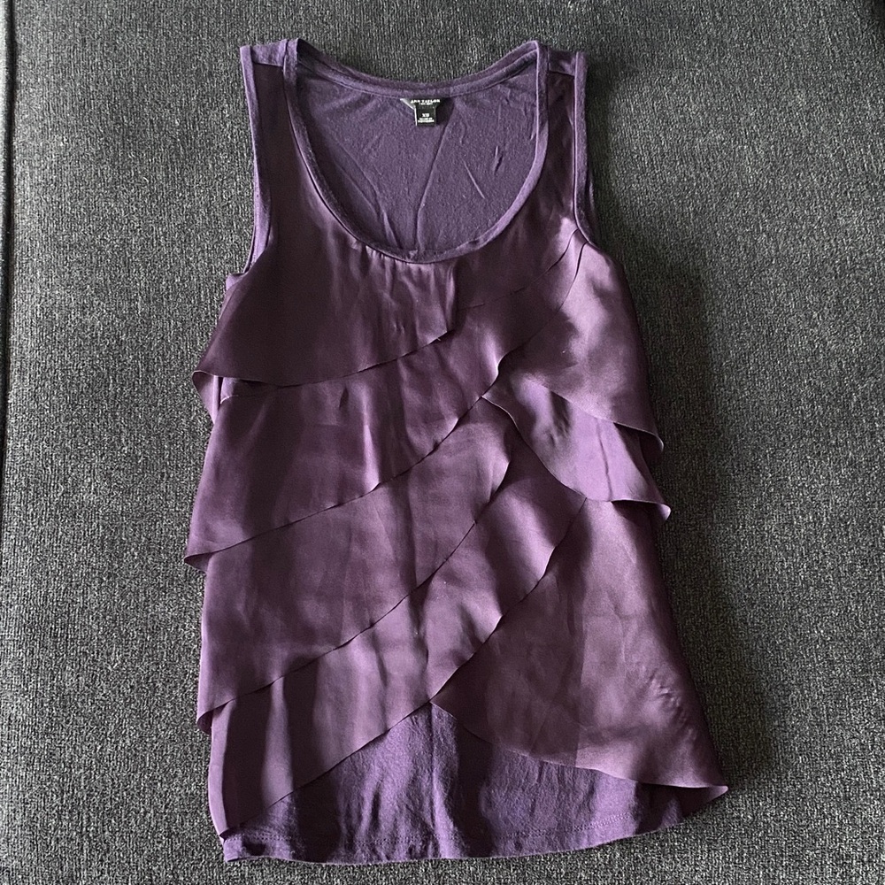Purple Layered Women's Top- Size XS US